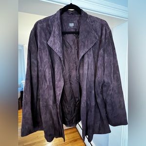 Eileen Fisher Suede Coat 2X / 18W